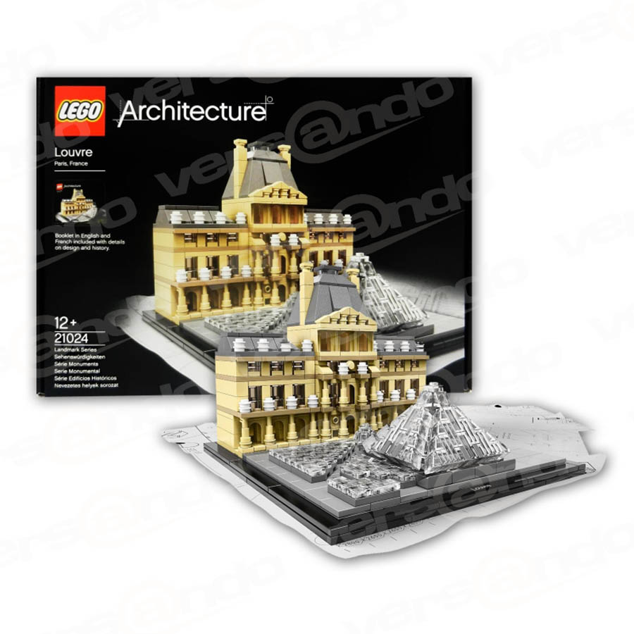 Lego Architecture Louvre 21024