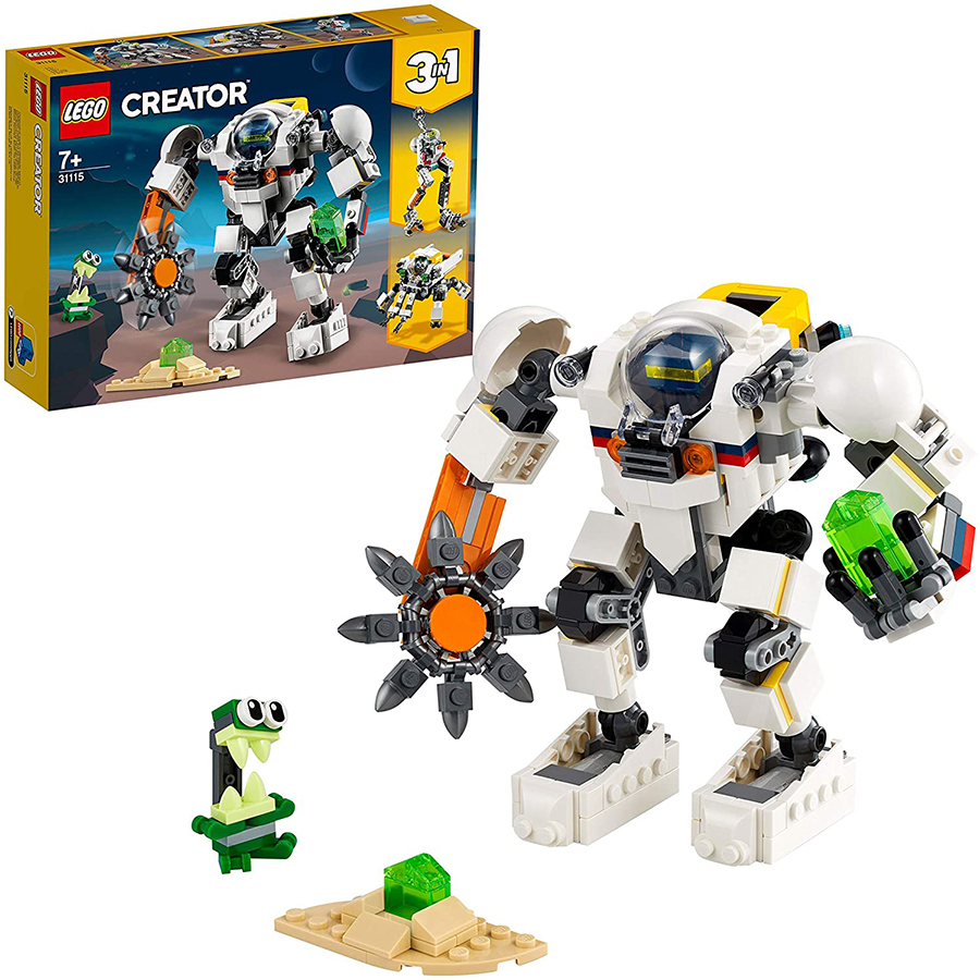 Lego Creator Meca Minero Espacial 31115