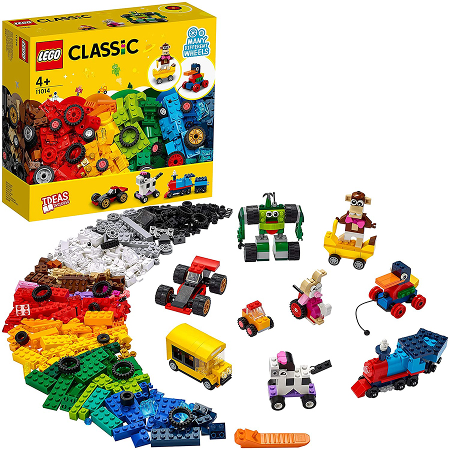 Lego Classic Ladrillos y Ruedas 11014