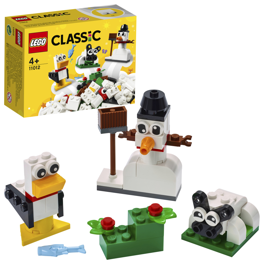 Lego Classic Ladrillos Creativos Blancos 11012