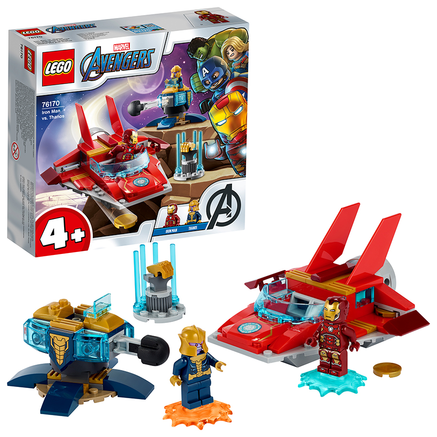 Lego Marvel Iron Man vs Thanos 76170