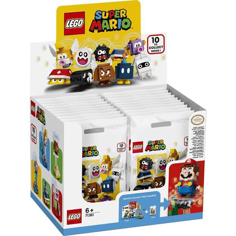 Lego Super Mario Pack de Personajes Caja 20Ud 71361-CC