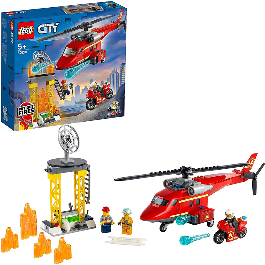 Lego City Helicóptero de Rescate de Bomberos 60281