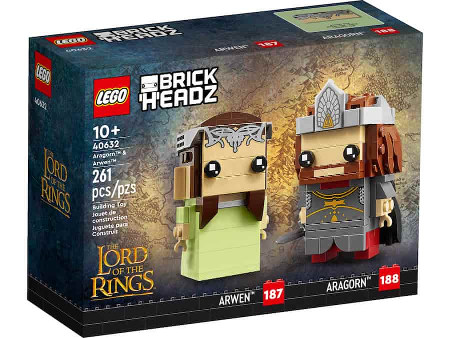 LEGO BrickHeadz | Aragorn™ y Arwen™ 40632