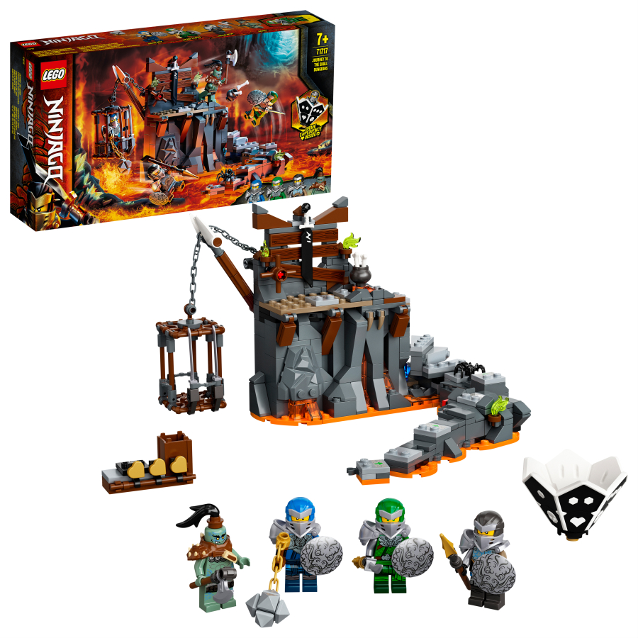 Lego Ninjago Viaje a las Mazmorras Calavera 71717