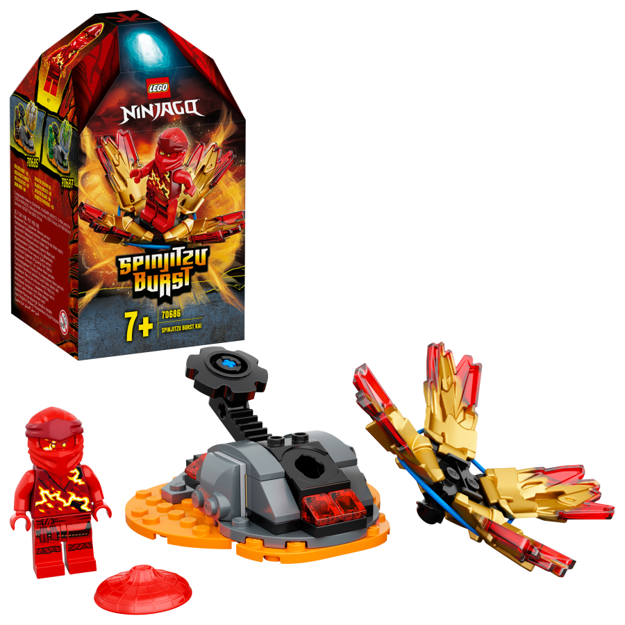 Lego Ninjago Spinjitzu Explosivo Kai 70686