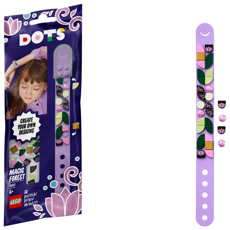 Lego Dots Pulsera Bosque Mágico 41917