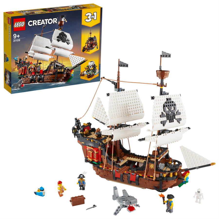 Lego Creator Barco pirata 31109