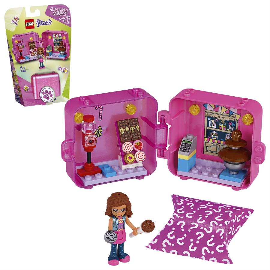 Lego Friends Cubo-Tienda de Juegos de Olivia 41407