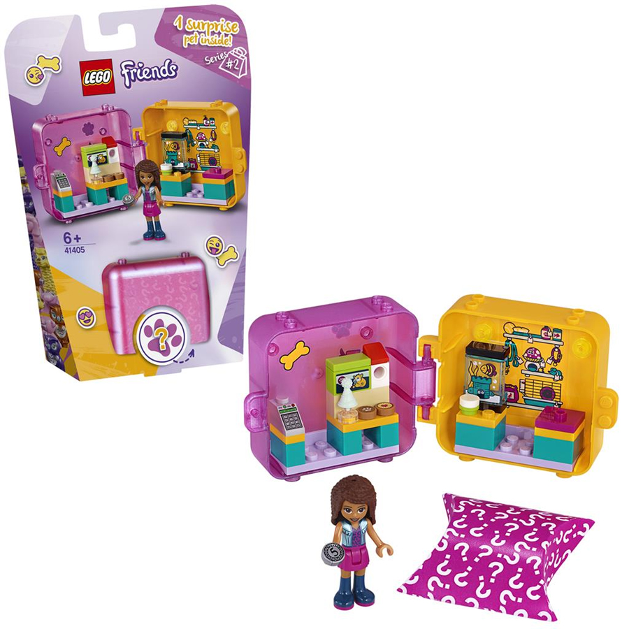 Lego Friends Cubo-Tienda de Juegos de Andrea 41405