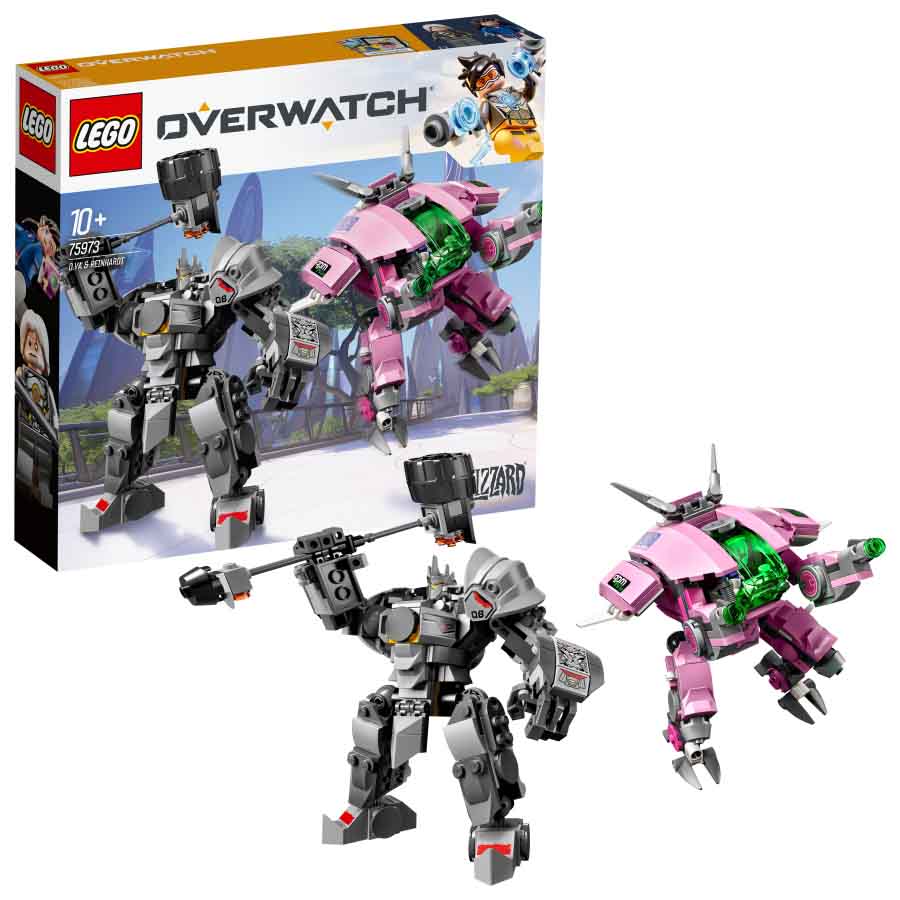 Lego Overwatch D.Va & Reinhardt 75973