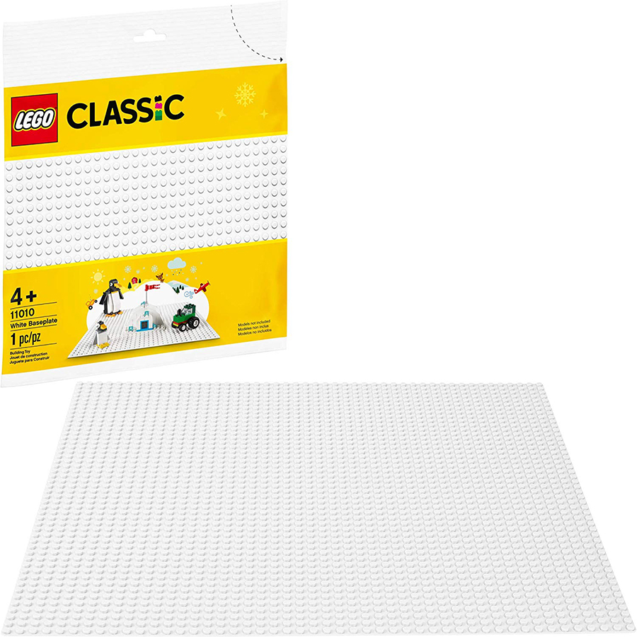 Lego Classic Base Blanca  11010