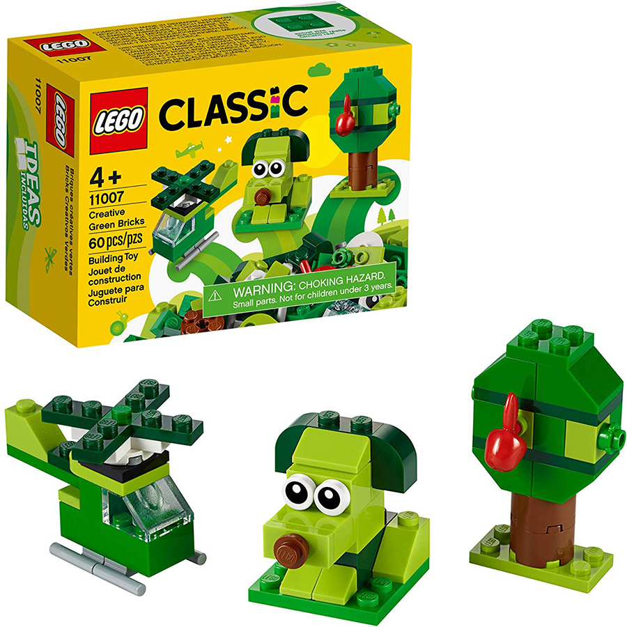 Lego Classic Ladrillos Creativos Verdes  11007