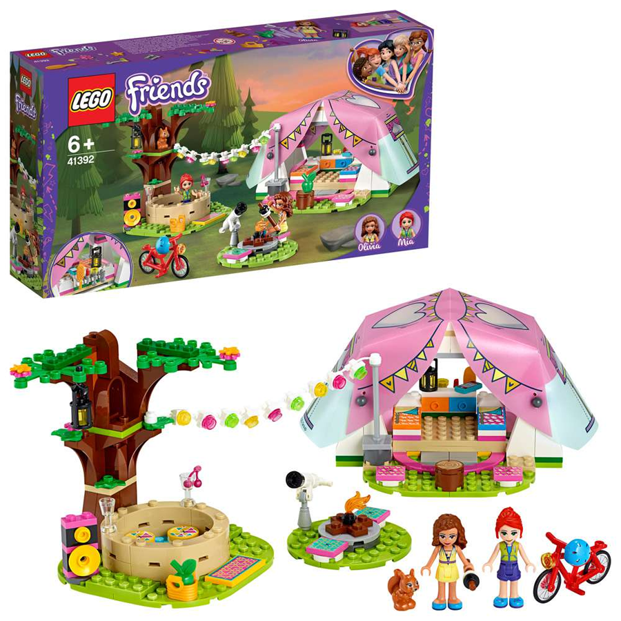 Lego Friends Glamping en la Naturaleza 41392