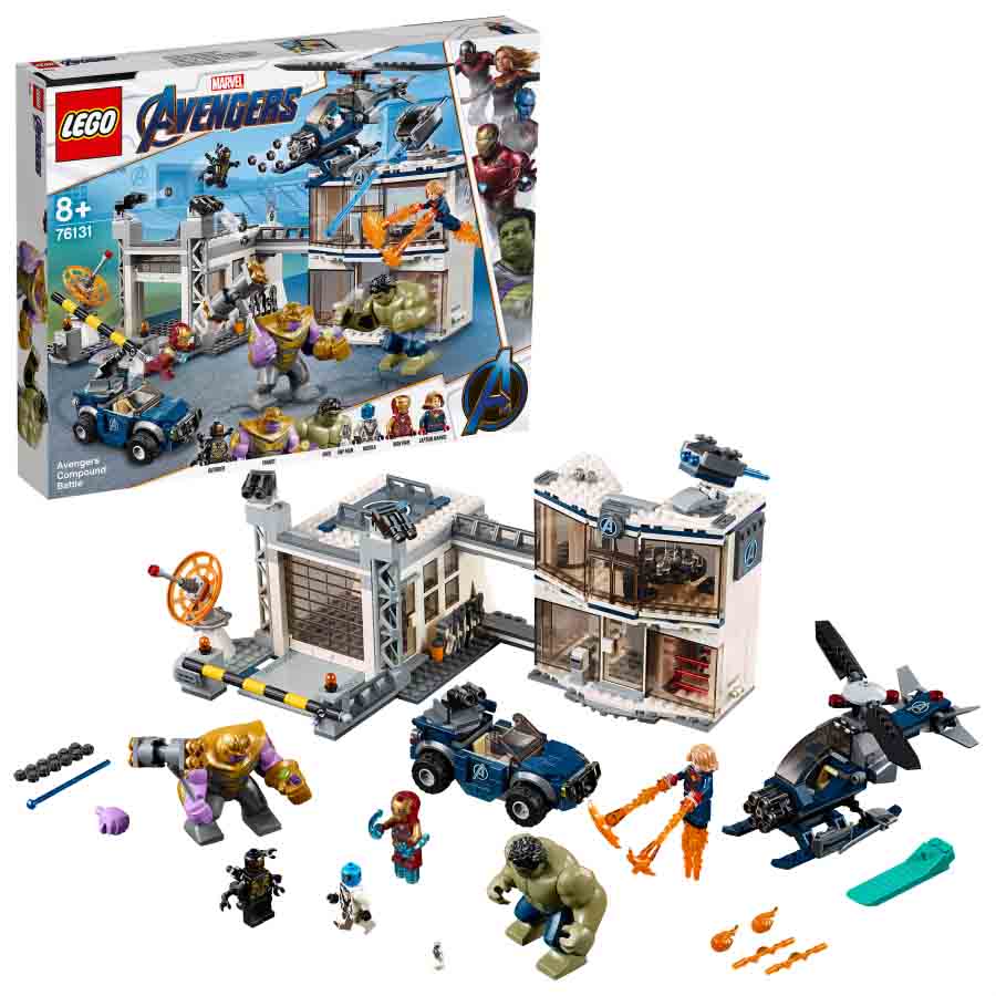 Lego Marvel Super Heroes Batalla en el Complejo de los Vengadores 76131