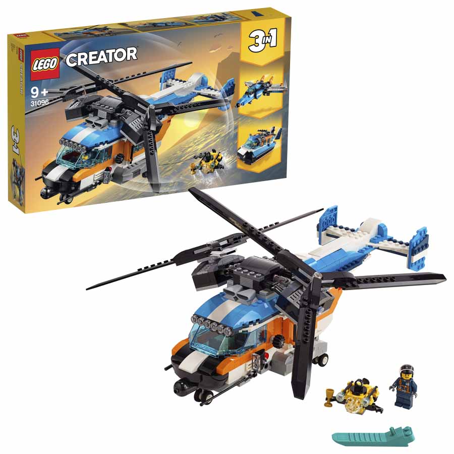 Lego Creator Helicóptero de Doble Hélice 31096