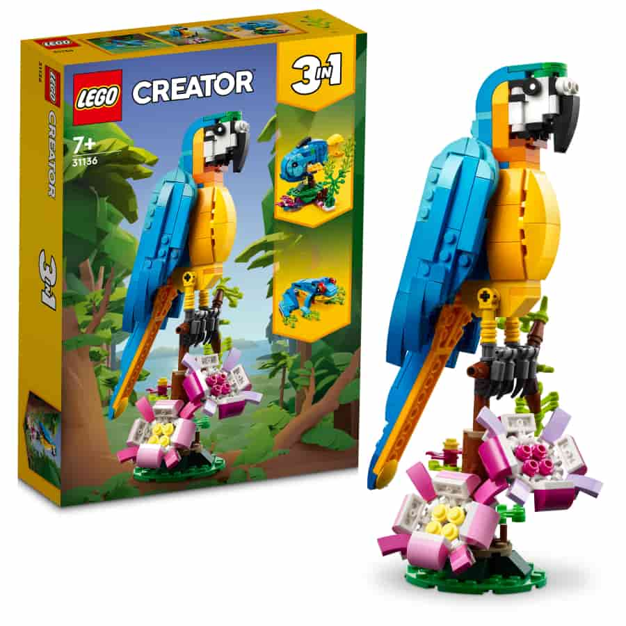 ‎Lego Creator Loro Exótico 31136