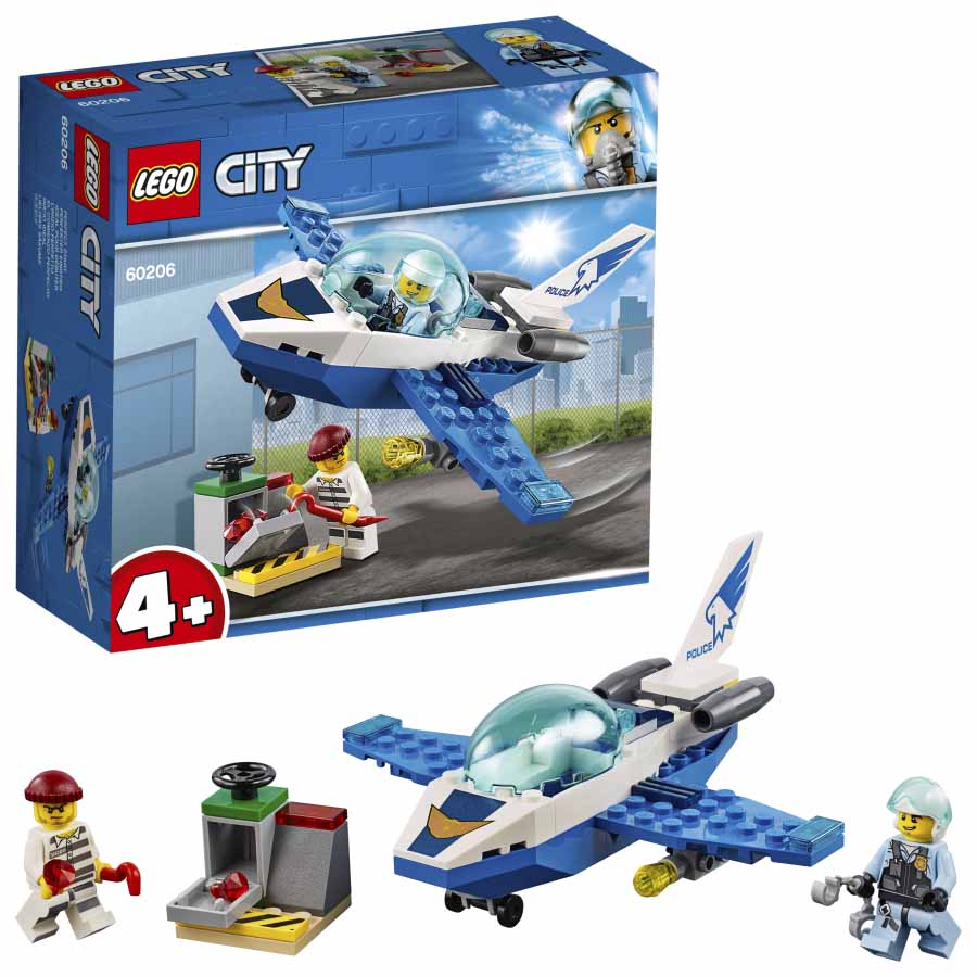 Lego City Policía Aérea: Jet Patrulla 60206