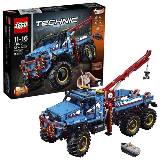 [42070] Lego Technic Camión grúa todoterreno 6x6 42070