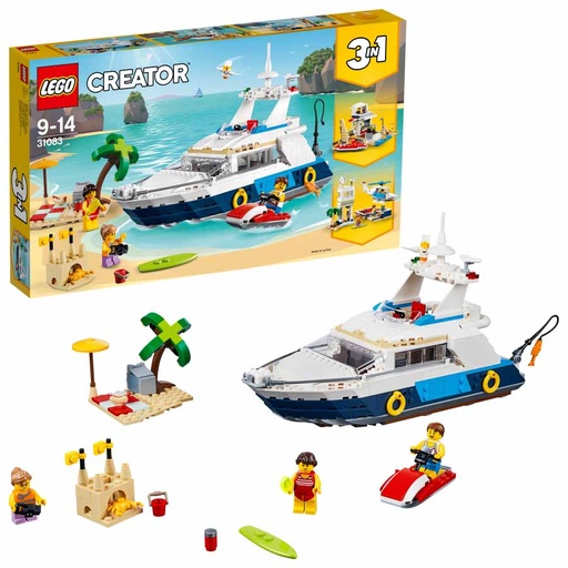 [31083] LEGO CREATOR 3 en 1 | Aventuras en el yate 31083
