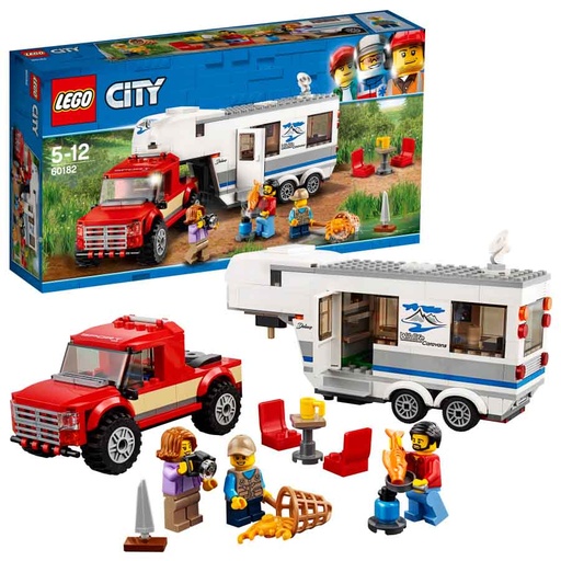 [60182] Lego City Great Vehicles Camioneta y caravana 60182