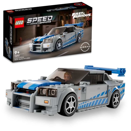 [76917] Lego Speed Champions Fast Furious Nissan Skyline GT-R (R34) 76917