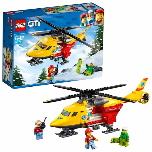 [60179] Lego City Great Vehicles Helicóptero-ambulancia 60179