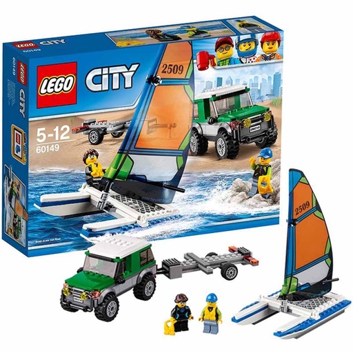 [60149] Lego City 4x4 con catamarán 60149