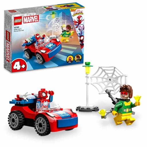 [10789] Lego Marvel superheroe Coche de Spider-Man y Doc Ock 10789