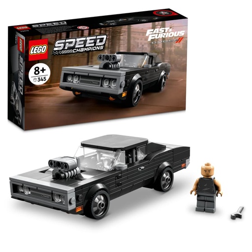 [76912-X4] Lego Speed Champions Fast & Furious 1970 Dodge Charger R/T 76912-X4