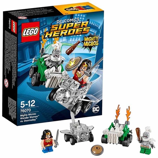 [76070] Lego DC Comics Super Heroes Mighty Micros Wonder Woman vs Doomsday 76070