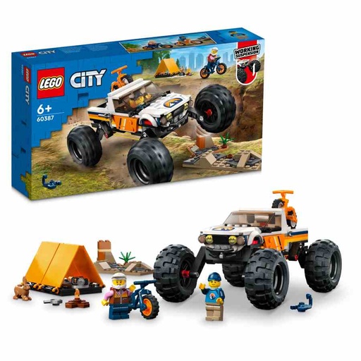 [60387] Lego City Todoterreno 4x4 Aventurero 60387