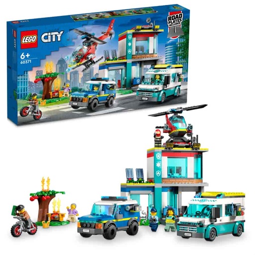 [60371] Lego City Central de Vehículos de Emergencia 60371