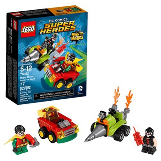 [76062] Lego DC Comics Super Heroes Mighty Micros: Robin vs. Bane 76062