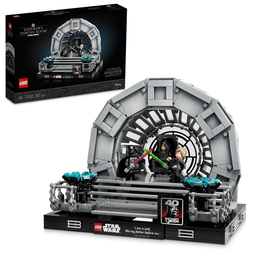 [75352] Lego Star wars Diorama: Sala del Trono del Emperador 75352