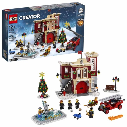 [10263] Lego Creator Parque de bomberos navideño 10263