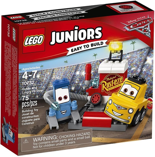 [10732] Lego Juniors Guido and Luigi Pit Stop 10732