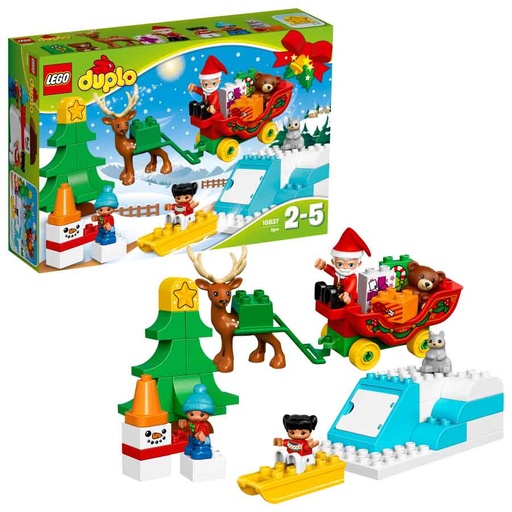 [10837] Lego Duplo Trineo de Papá Noel 10837