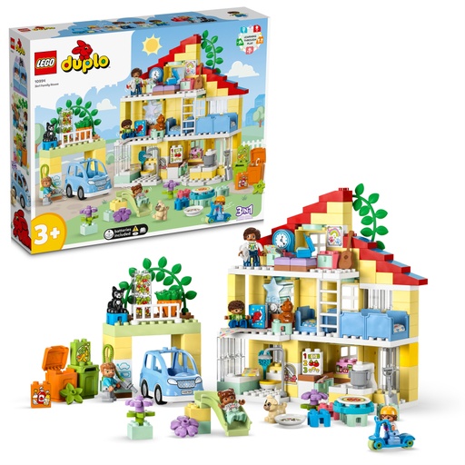 [10994] Lego Duplo Casa Familiar 3en1  10994