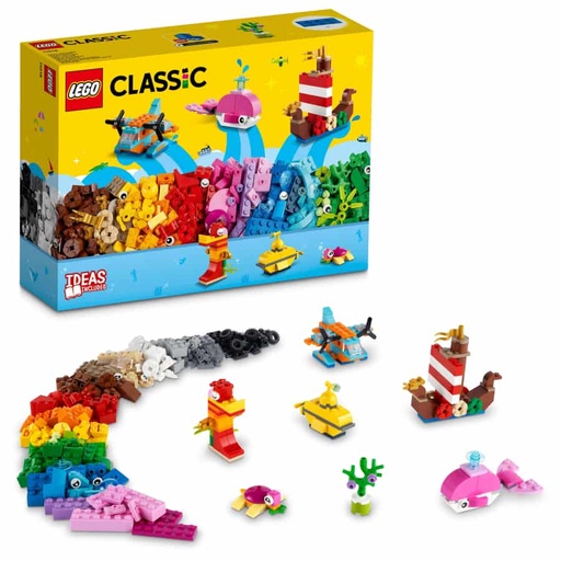 [11018] Lego Classic Diversión Oceánica Creativa 11018