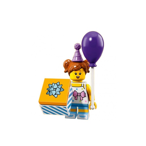 [71021-06] Lego Minifiguras Serie 18 Fiesta  Chica de la Fiesta de Cumpleaños 71021 06