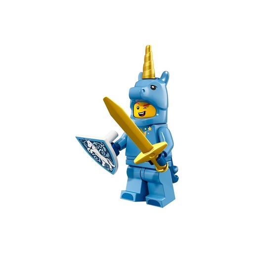 [71021-17] Lego Minifiguras Serie 18 Fiesta  Hombre Unicornio 71021 17