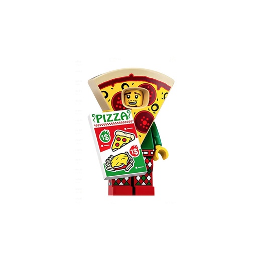 [71025-10] Lego Minifiguras Edición 2019 Pizza Costume Guy 71025 10