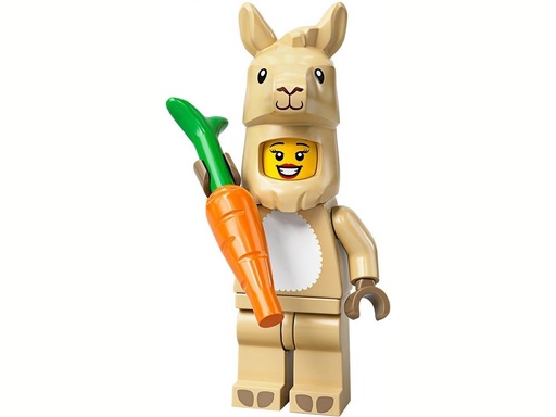 [71027-07] Lego Minifiguras Series 20  Llama Costume Girl 71027 07