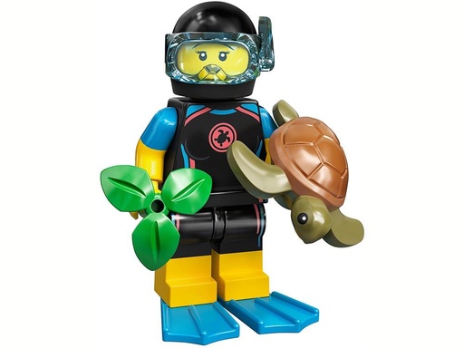 [71027-12] Lego Minifiguras Series 20  Sea Rescuer 71027 12