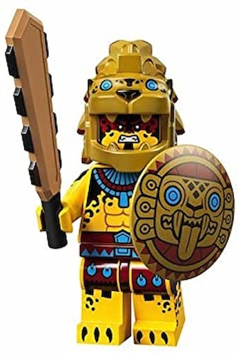 [71029-08] LEGO Minifiguras | 21ª Edición: Guerrero Azteca  71029-08