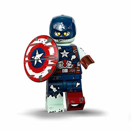 [71031-09] LEGO Minifiguras | Marvel Studios Serie 1: Capitan America Zombi 71031-09