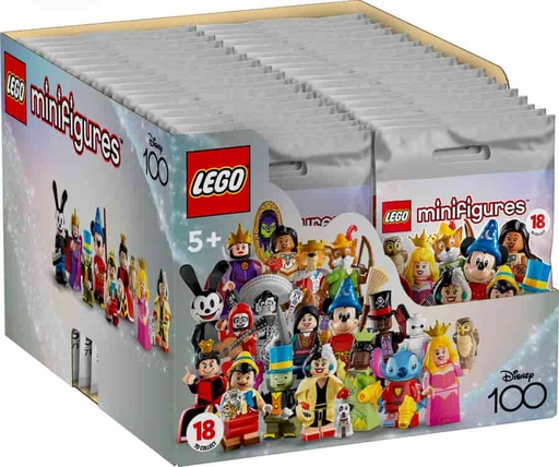 [71038-CC] LEGO Mnifiguras | Edición Disney 100 Caja 36Ud 71038 Cajas Completas CC