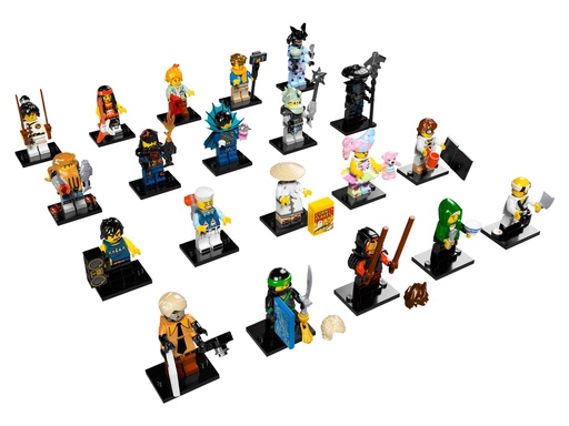 [71019-SC] Lego Minifiguras Ninjago Movie Caja 20Ud 71019 Serie Completa SC