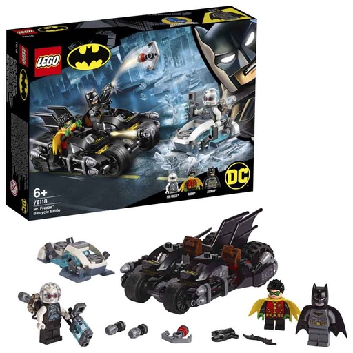 [76118] Lego DC Batalla en la Batmoto contra Mr. Freeze 76118